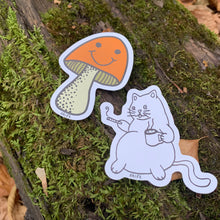 Friendly Mushy Sticker